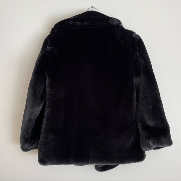 Topshop Faux Fur Coat - Picture 2 of 3